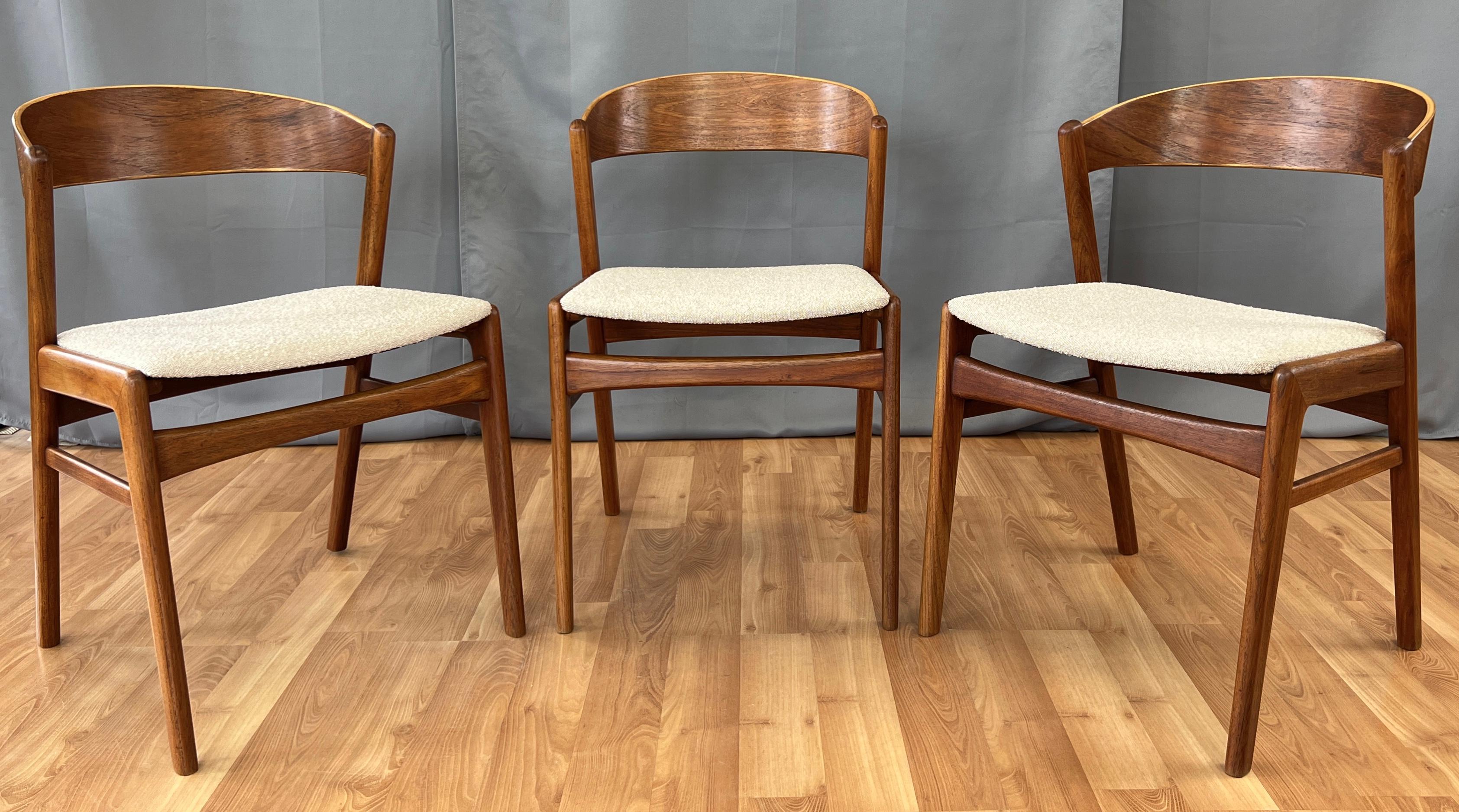 Classic Dux Teak Ribbon Back Chair Only Two Available 12