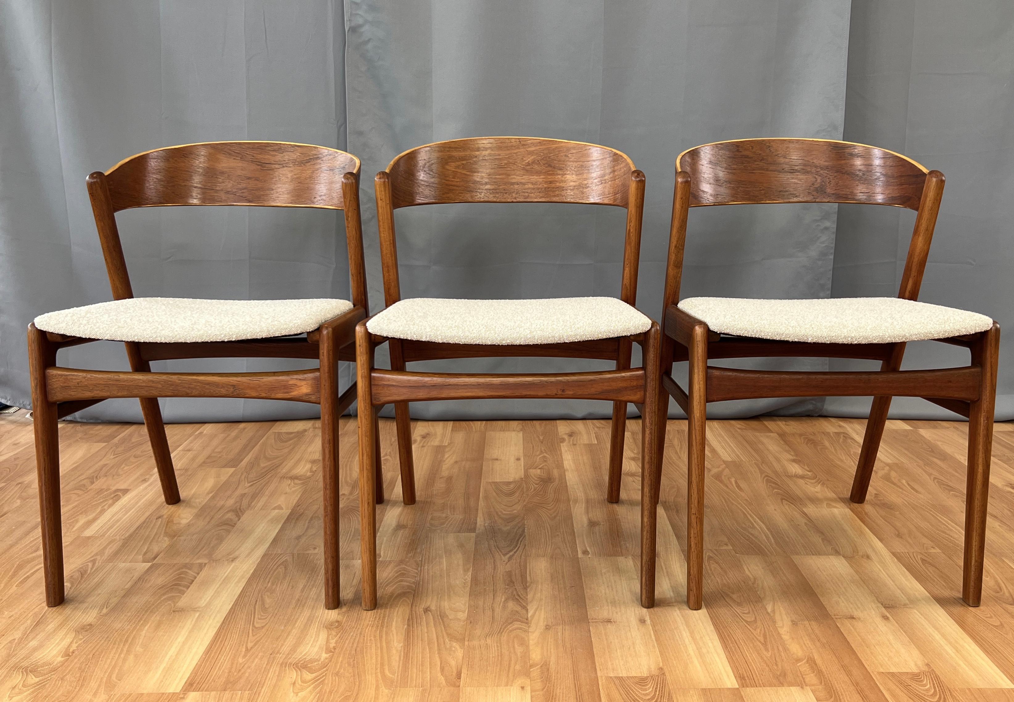 Classic Dux Teak Ribbon Back Chair Only Two Available In Good Condition In San Francisco, CA