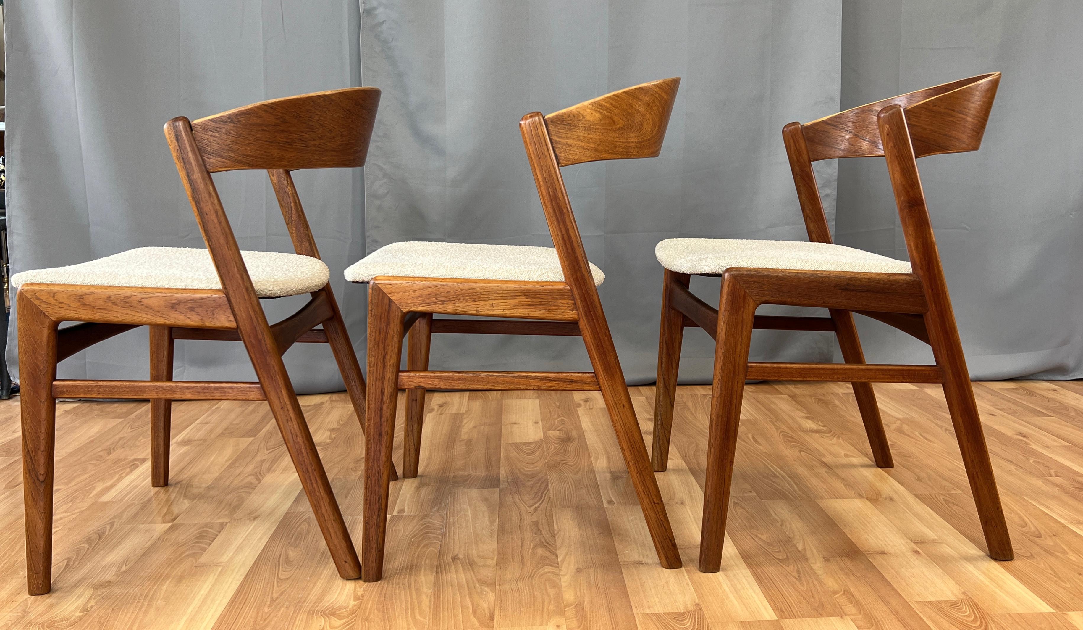 Classic Dux Teak Ribbon Back Chair Only Two Available 2