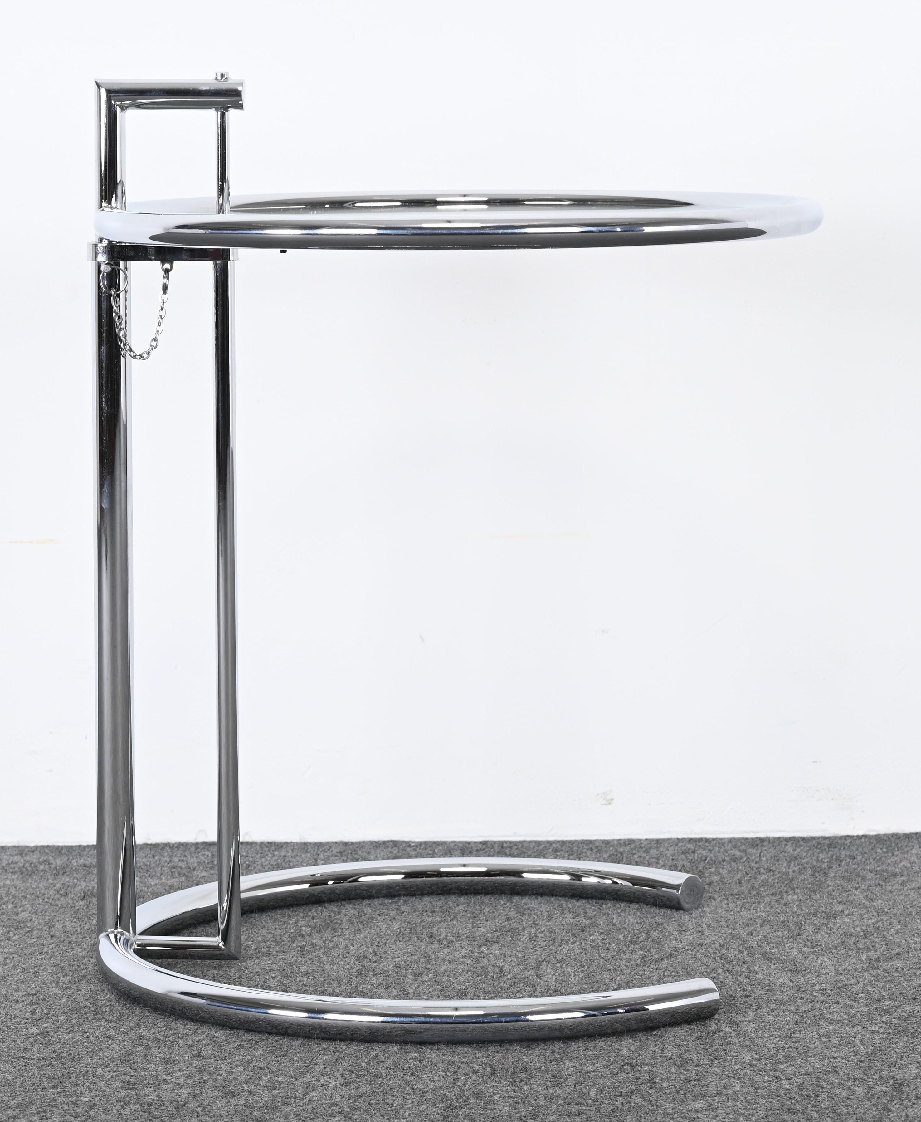 Mid-Century Modern Classic E1027 Side Table by Eileen Gray from the Armstrong Factory Showroom