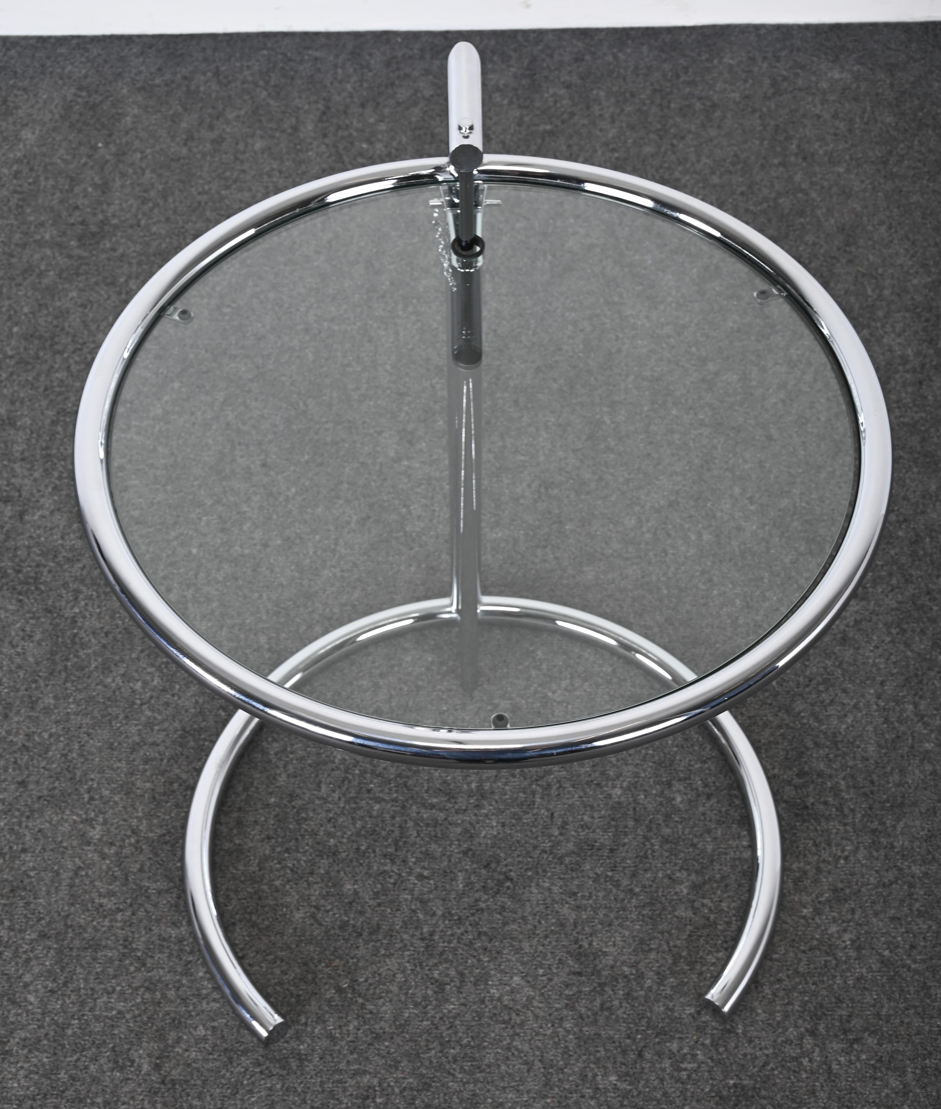 Classic E1027 Side Table by Eileen Gray from the Armstrong Factory Showroom 3