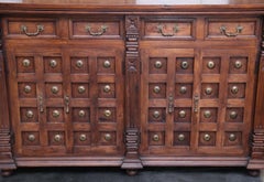 Classic Early 20th Century Ornamental Side Board from a French Colonial Home