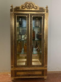 Classic Eclectic Gold Showcase from Lam Lee Group, 1990s