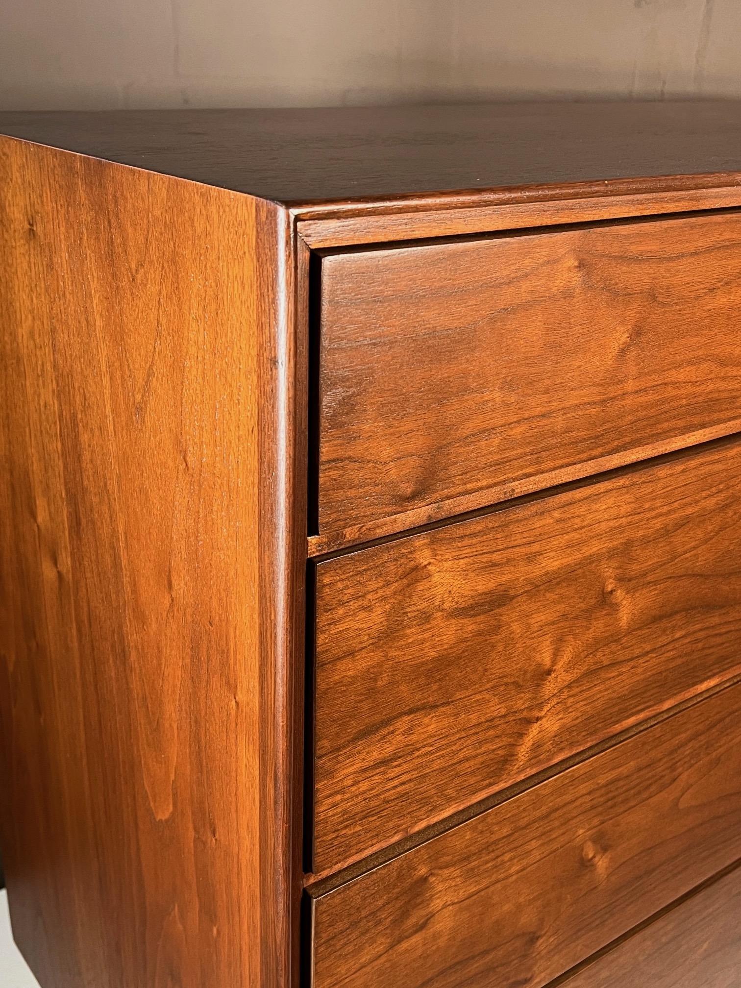 Leather Classic Edward Wormley for Dunbar Chest of Drawers/ Dresser