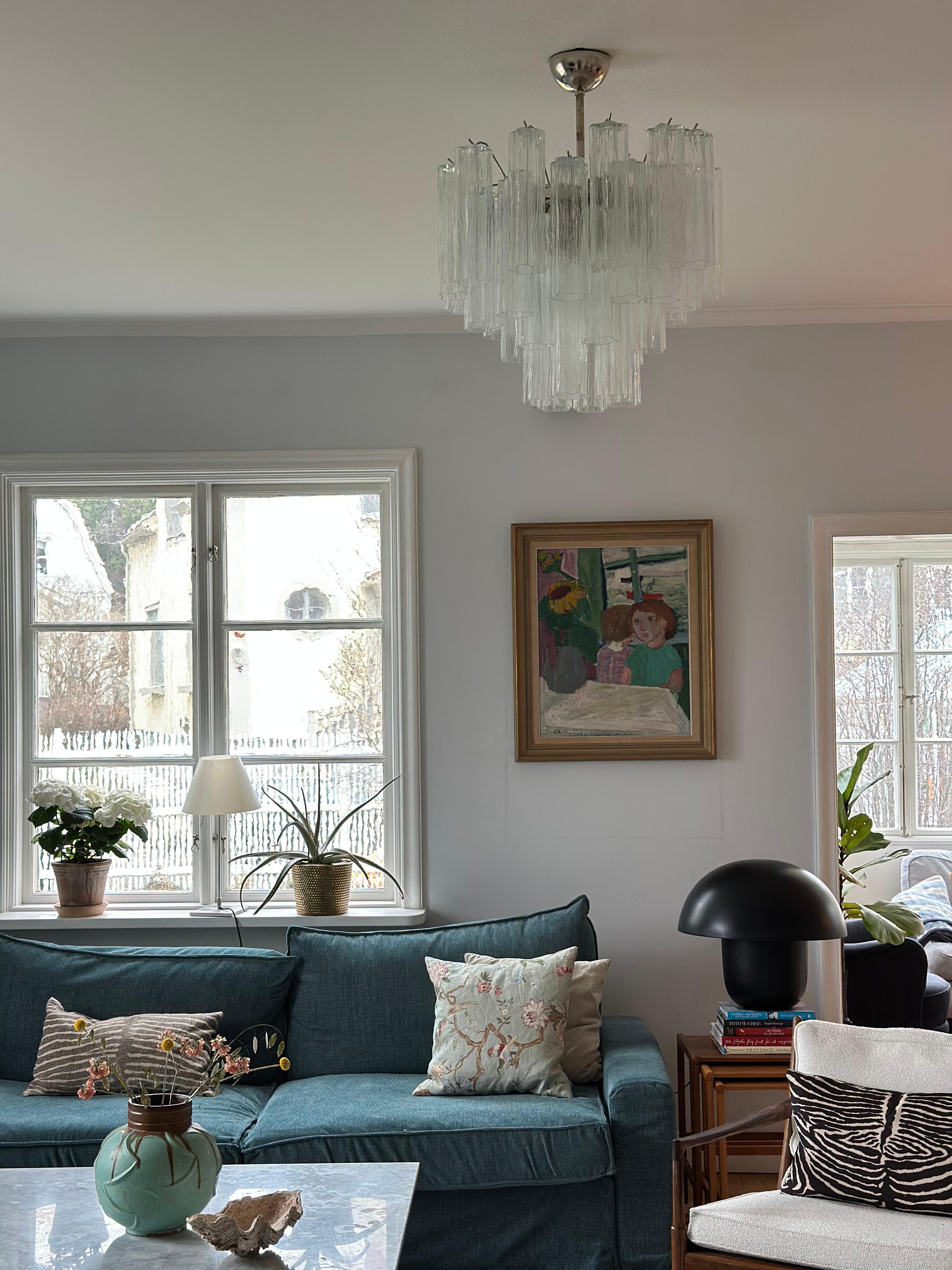 Classic Elegant Murano Chandelier Tronchi - perfect for a Statement Hallway For Sale 1
