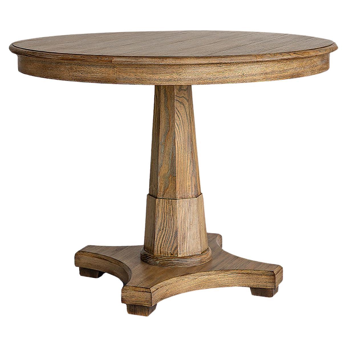 Classic Empire Center Table, Oatmeal For Sale