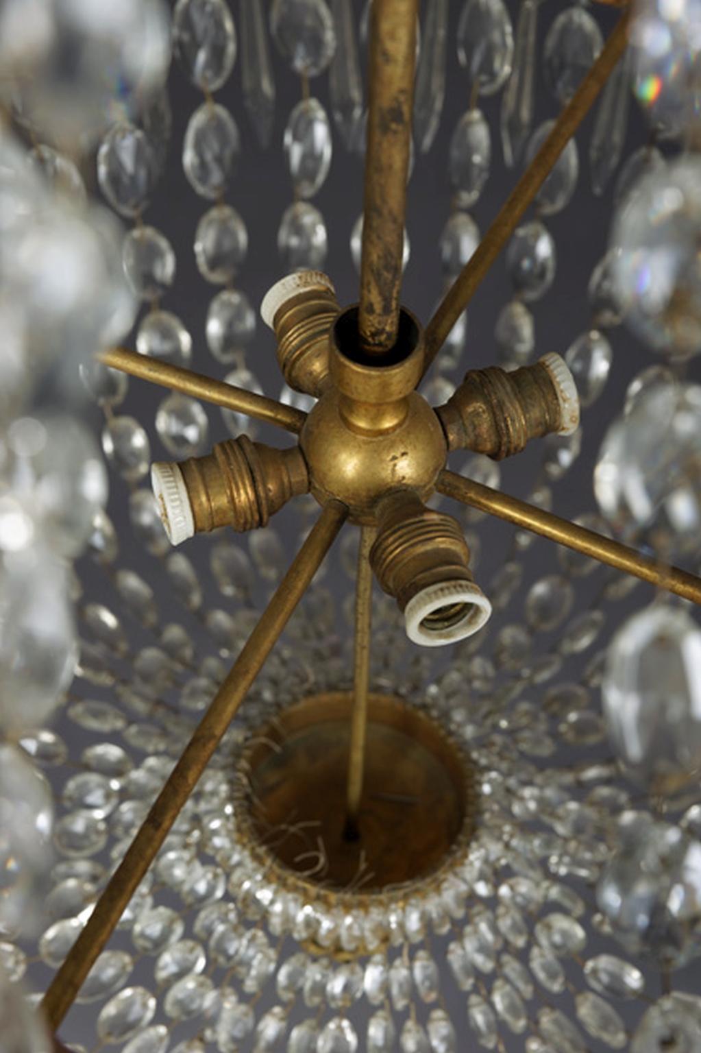 Classic Empire Chandelier, Dreamlike and Noble For Sale 4