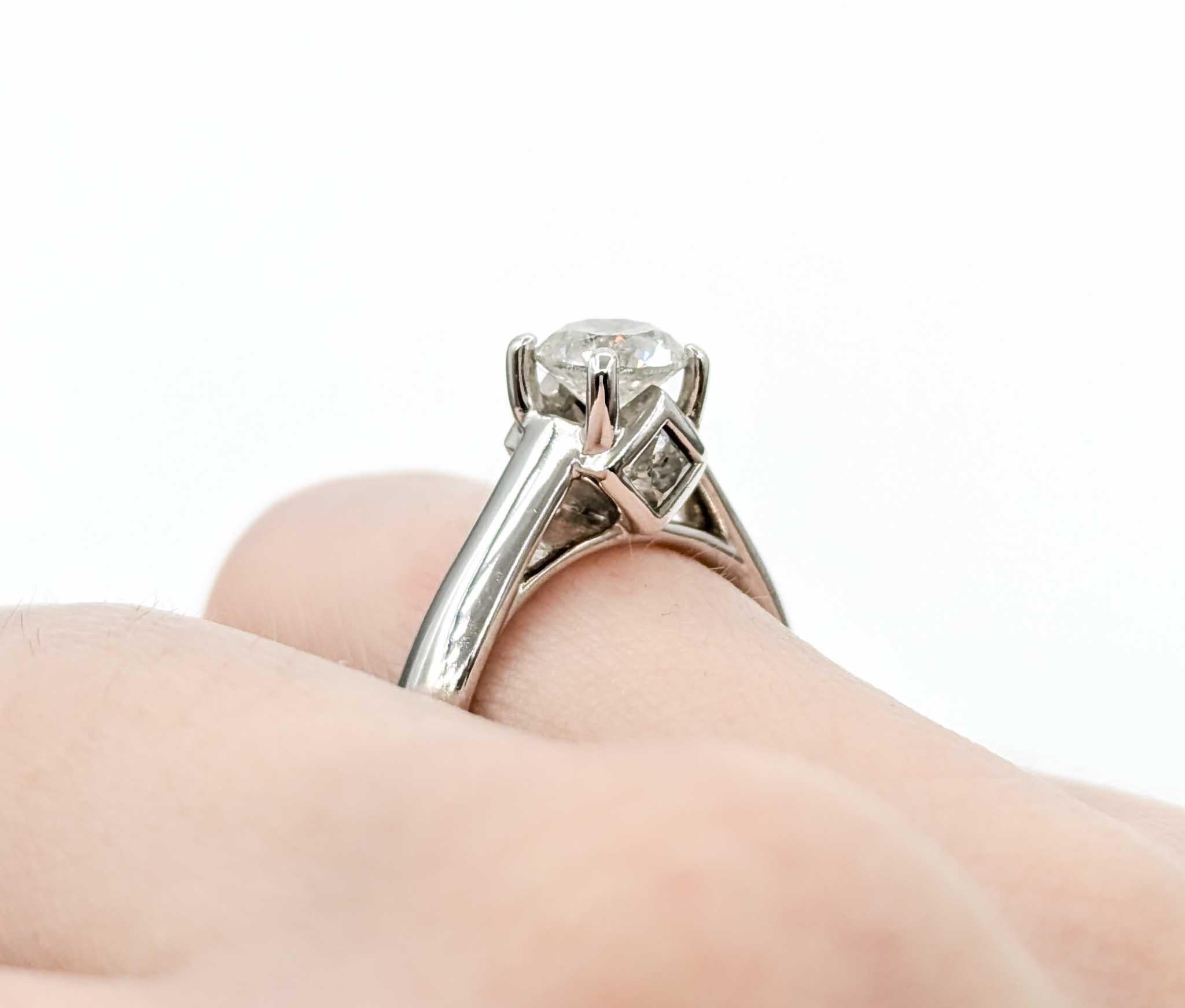 Classic Engagement Ring in 14k White Gold

Introducing this beautiful engagement ring, crafted in 14k white gold. The ring features a .86ct diamond with peek-a-boo diamonds, creating a striking and unique design.

Diamonds, the birthstone for April,