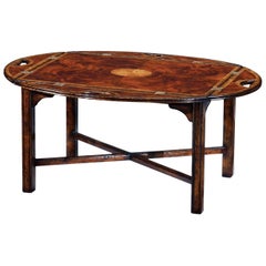 Table basse classique de majordome anglais