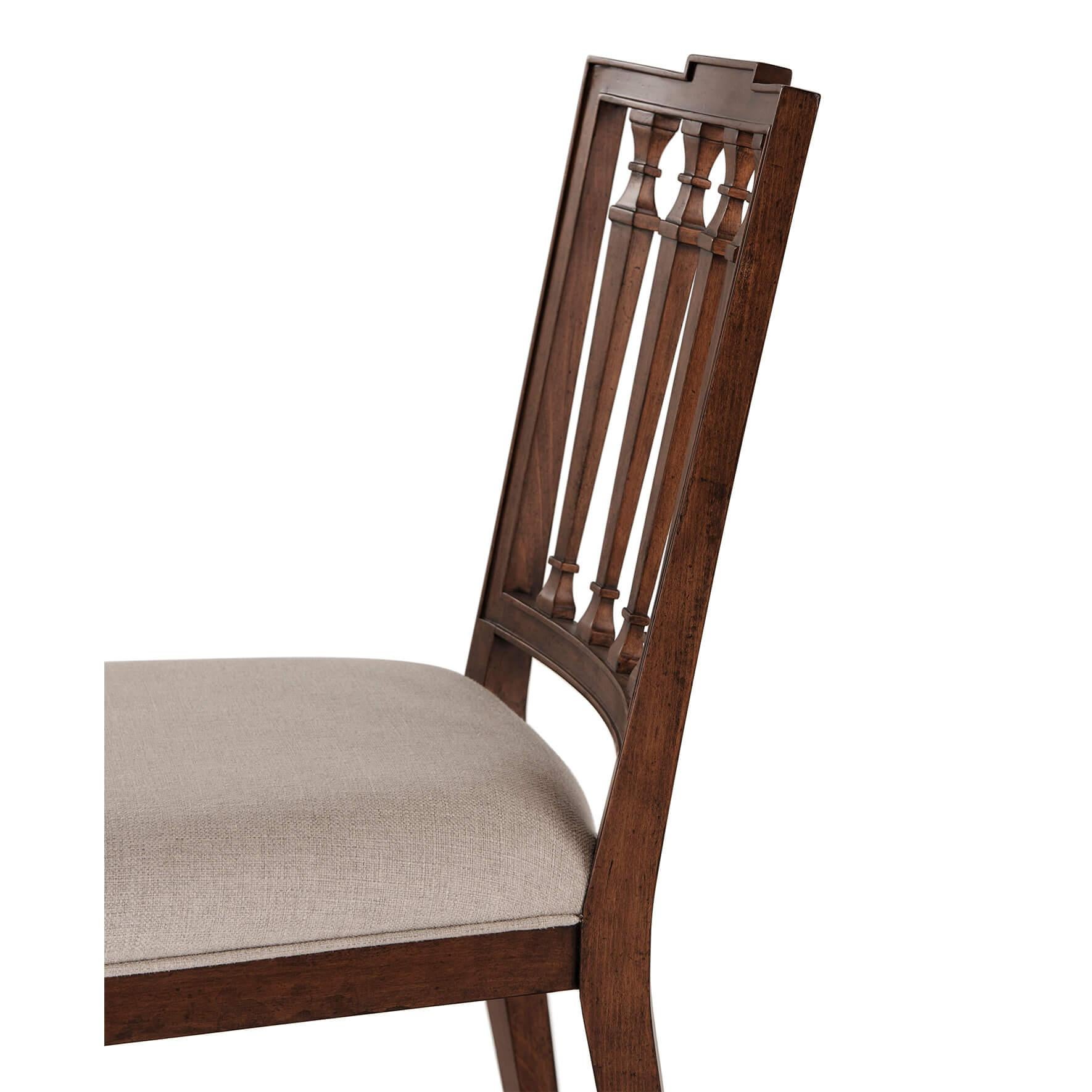 Classic English Dining Chairs For Sale 1