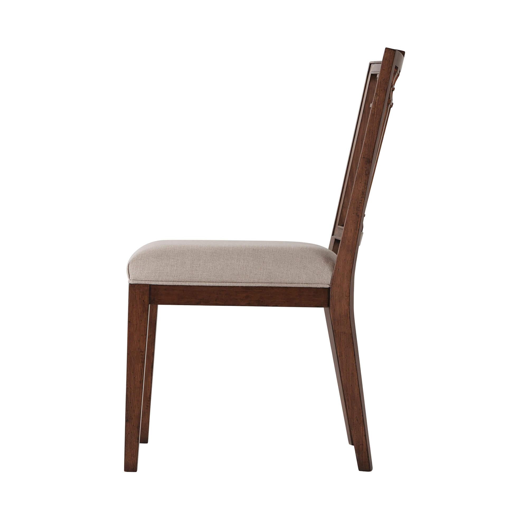 Beech Classic English Dining Chairs For Sale