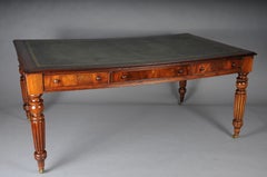 Escritorio/escritorio clásico inglés Siglo XX, Caoba