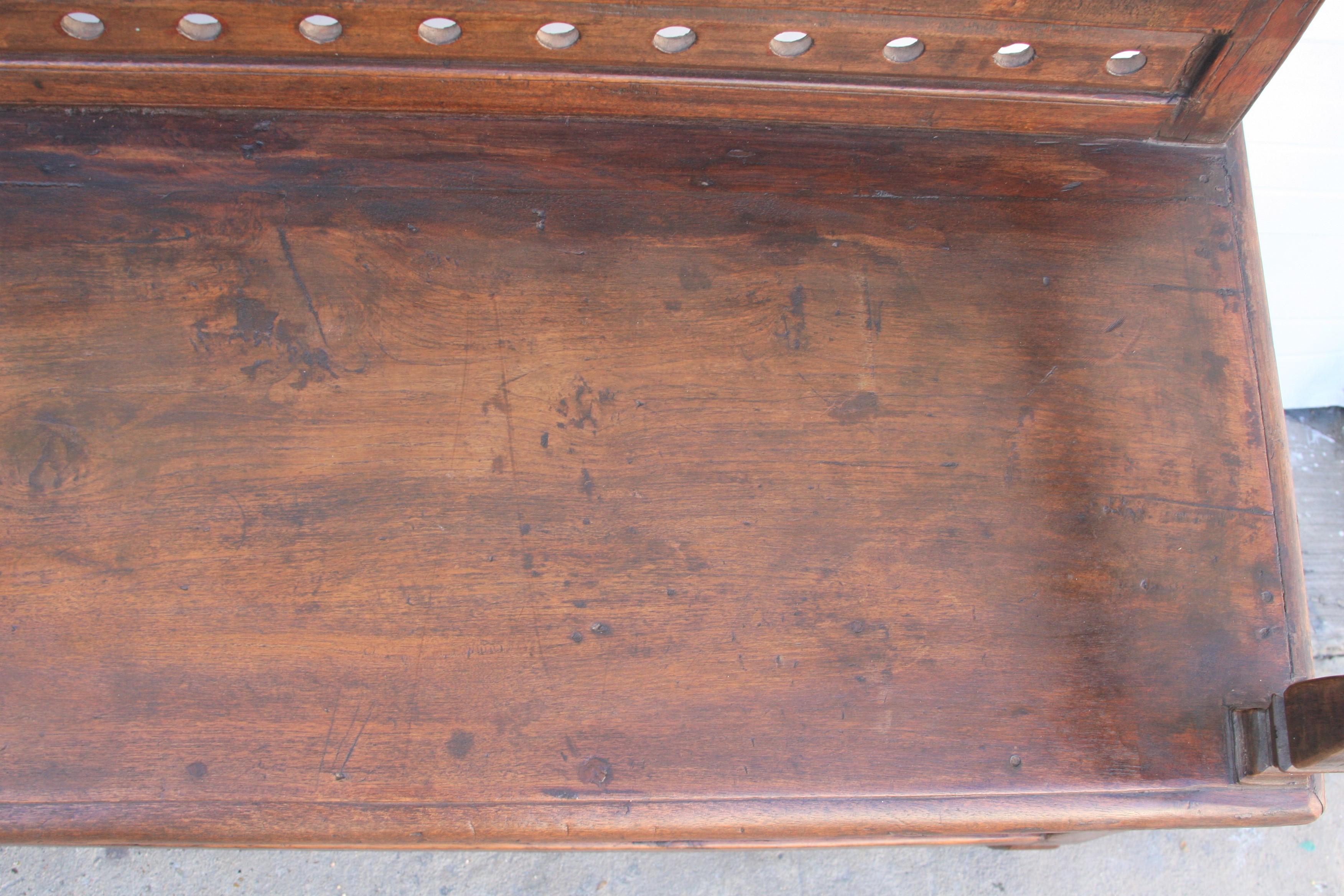 Classic Example of a Colonial Era Bench from the British Empire For Sale 5