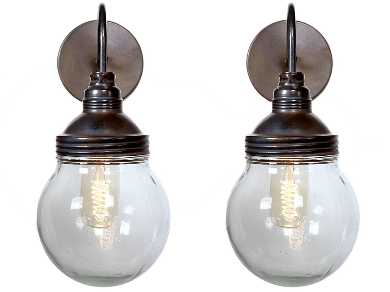 This is a Classic design in Industrial lighting. Its elegant simplicity and quality explosion proof construction give it just the right look. It has a brass screw in top and extra thick 6