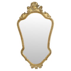 Espejo Clásico Hoja de Oro Deknudt 75cm