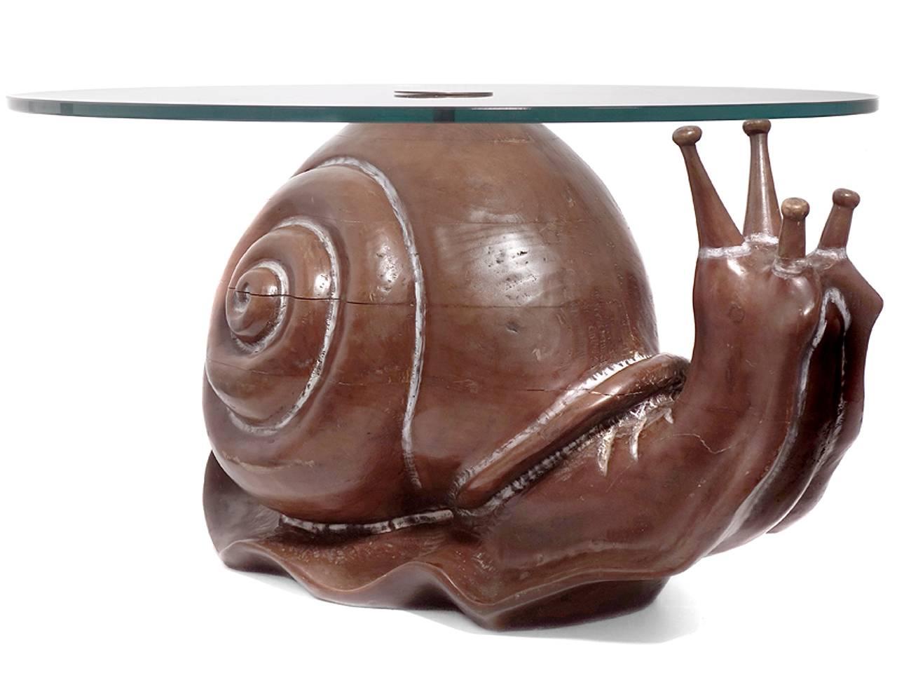 snail coffee table