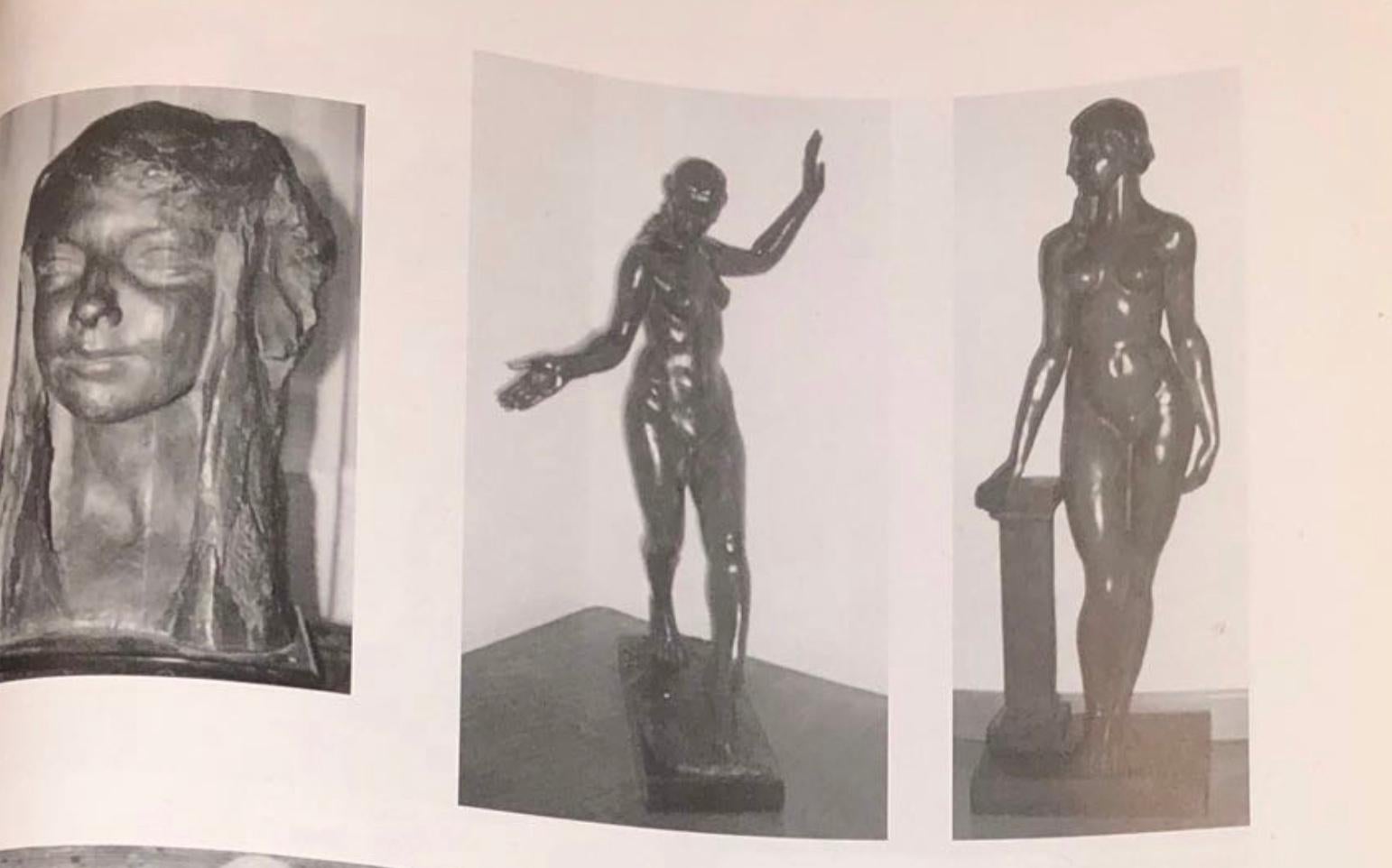 Klassische weibliche Art Deco Bronzestatue des belgischen Künstlers M. D'haveloose im Angebot 4