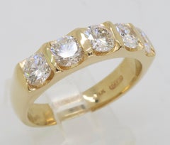 Classic Five-Stone Diamond Ring