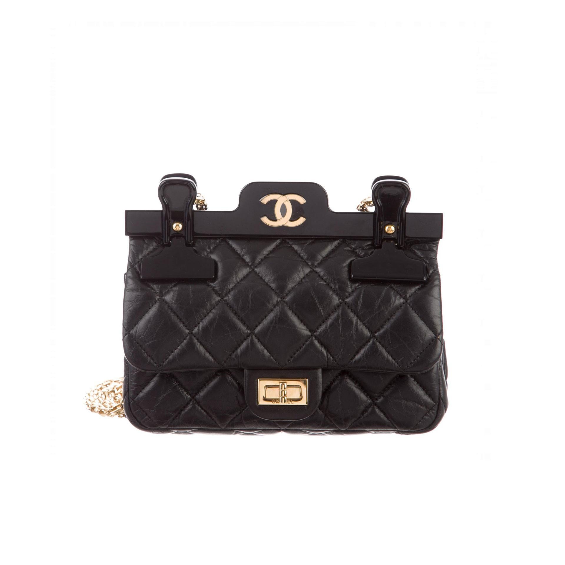 Chanel 2016 2,55 Reissue Flap Hanger Kleine Mini Reissue Limited Edition Tasche mit Klappe im Zustand „Neu“ im Angebot in Miami, FL