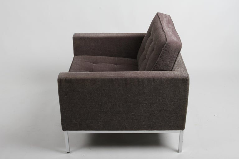 Classic Florence Knoll for Knoll Studio Tufted Lounge or Club Chair, Signed For Sale 6