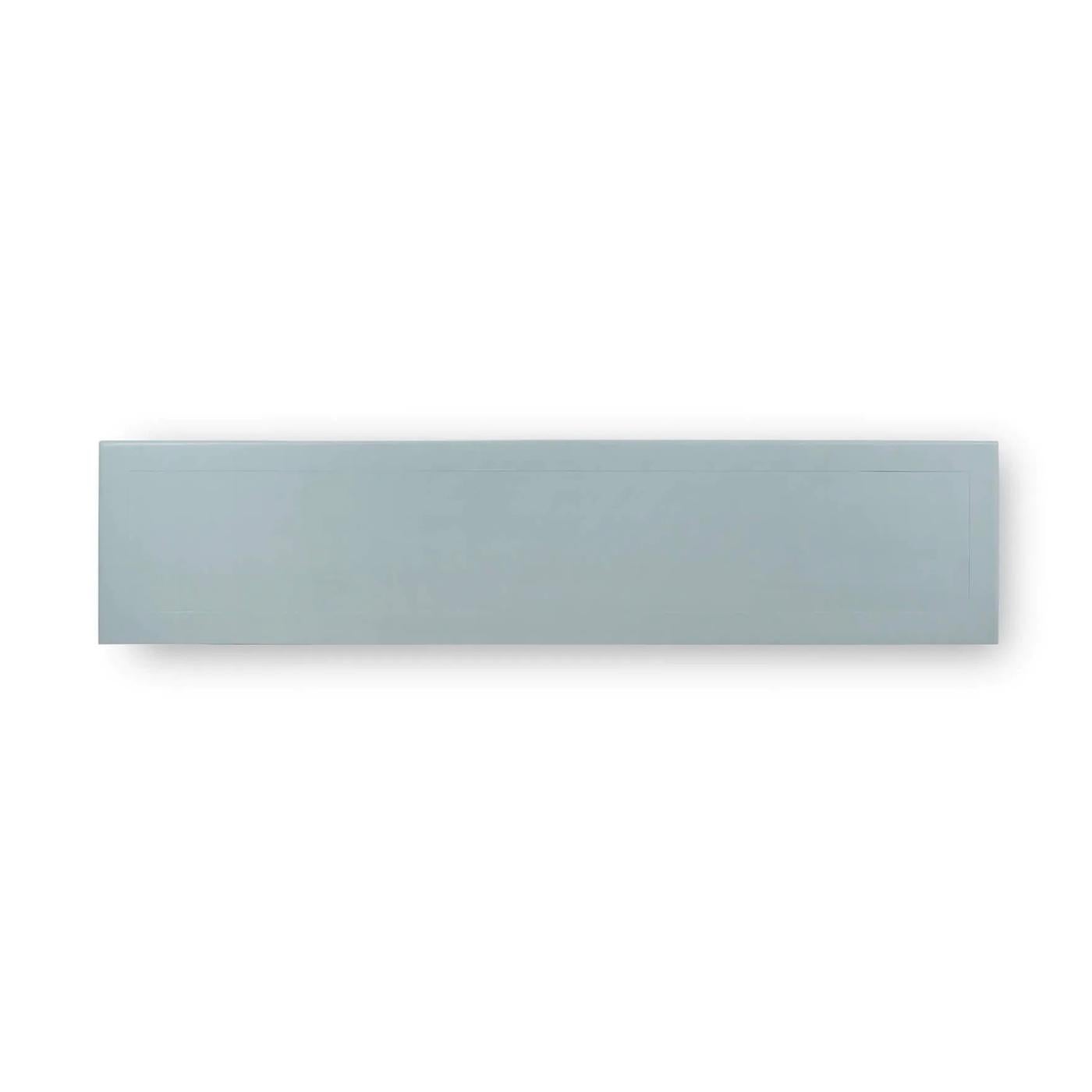 Contemporary Classic Four Door Credenza - Frosted Blue For Sale