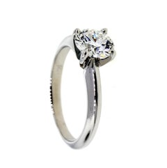 Classic Four Prong Knife Edge Solitaire Engagement Ring 'GIA'