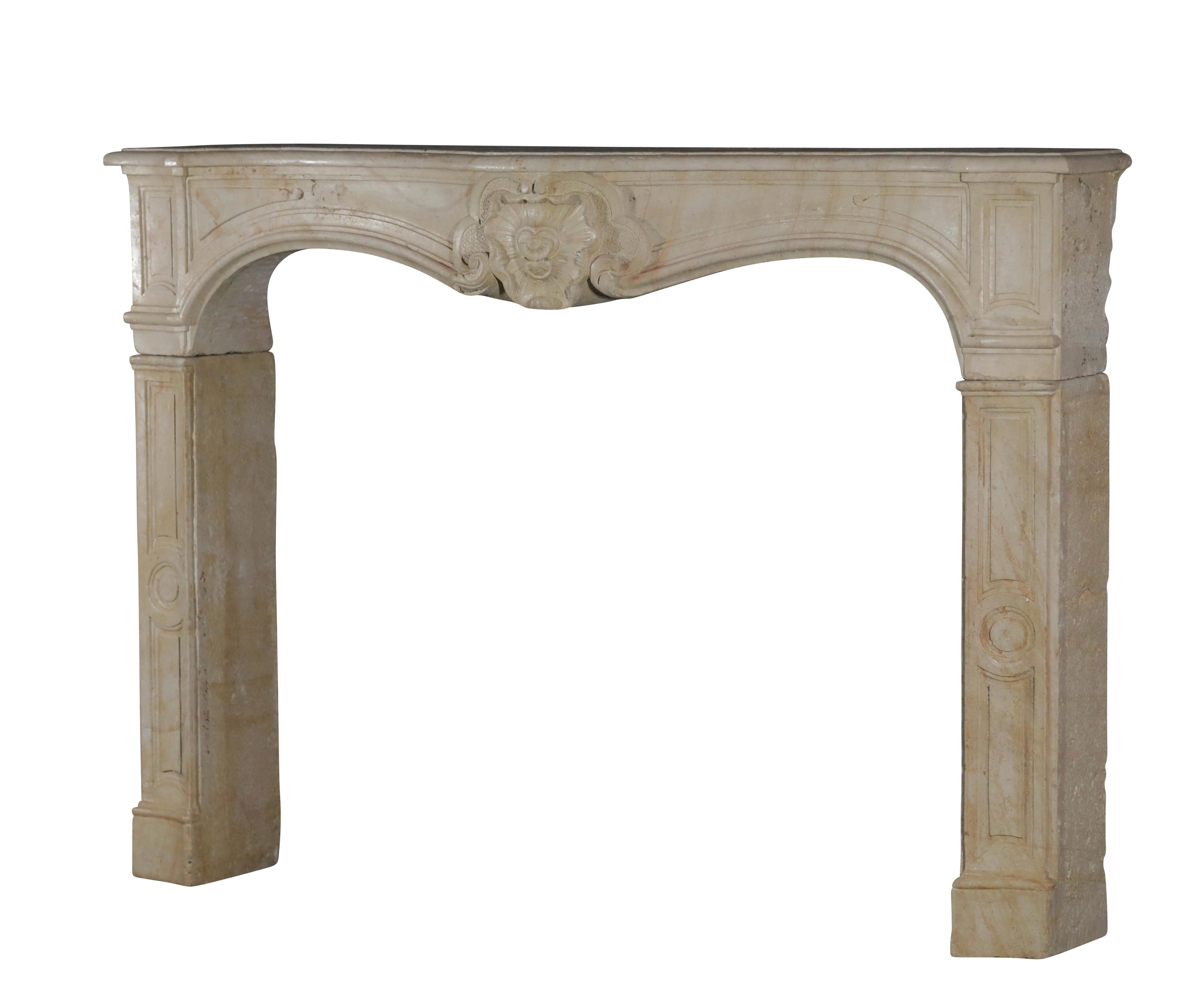 Antique French, un classico caminetto d'epoca del XVIII secolo in vendita 5