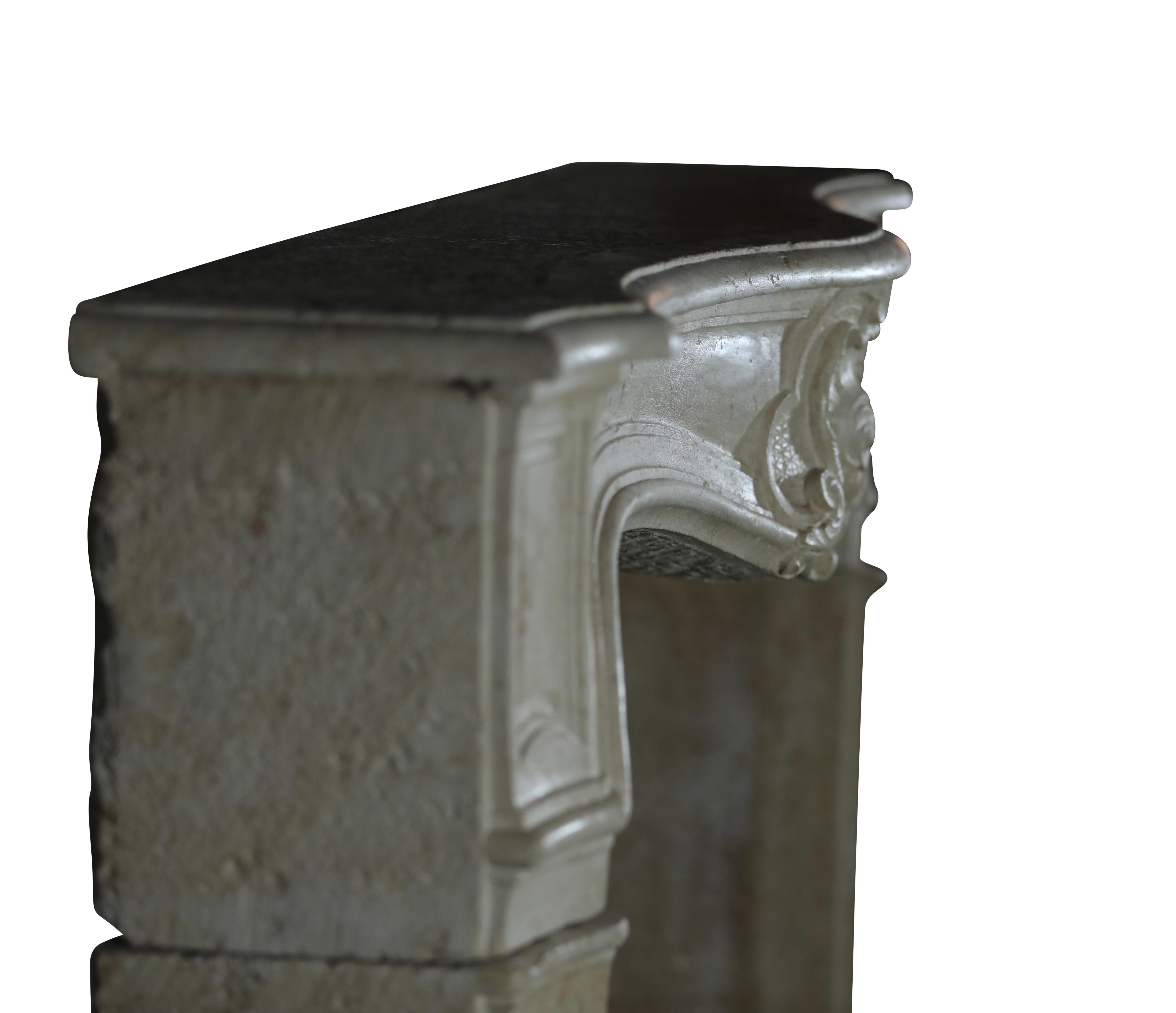 Pietra Antique French, un classico caminetto d'epoca del XVIII secolo in vendita