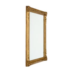 Classic, French Antique, Napoleon III Gold Leaf Mirror