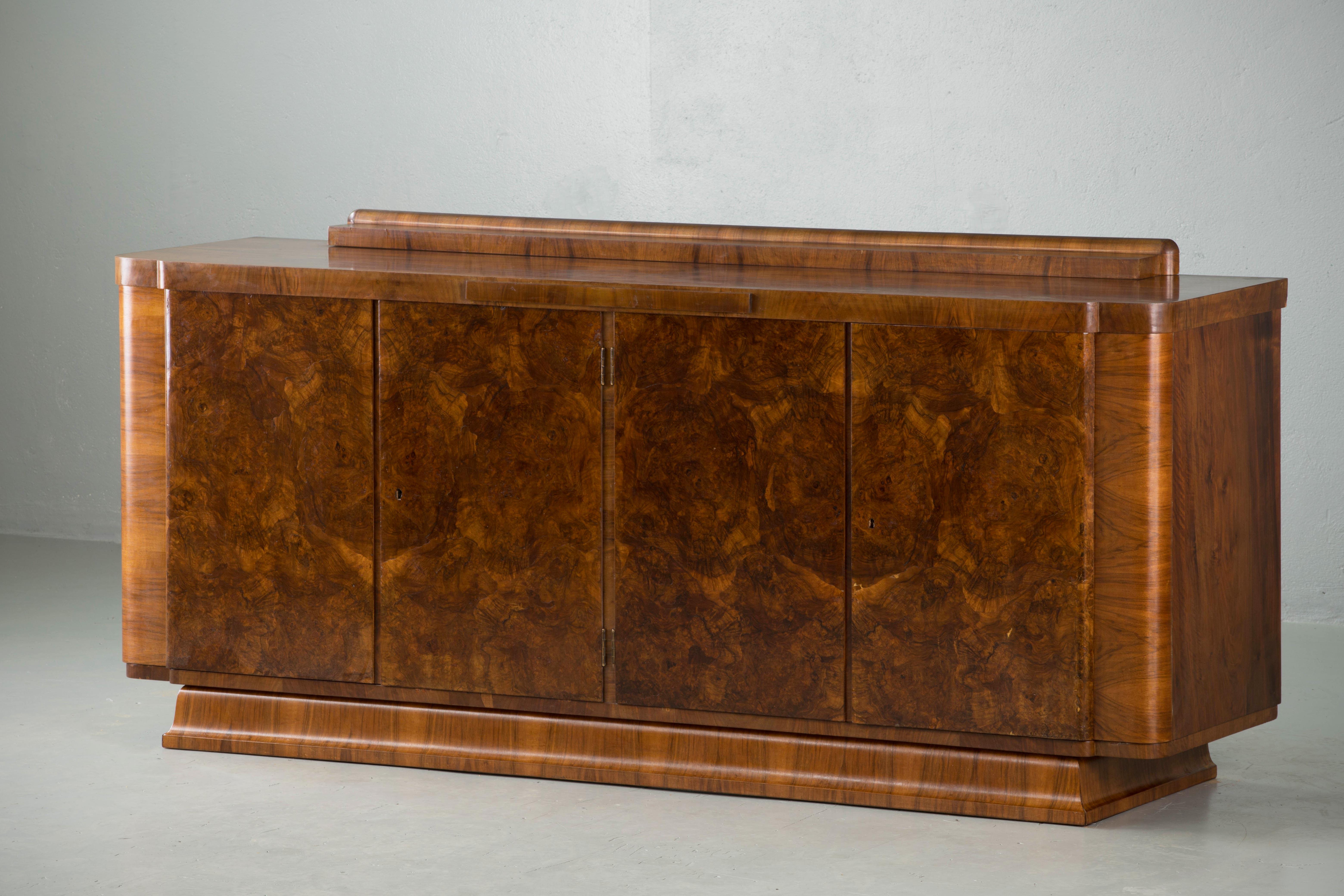 Large & Luxurious French Art Deco Buffet, 1930s 4