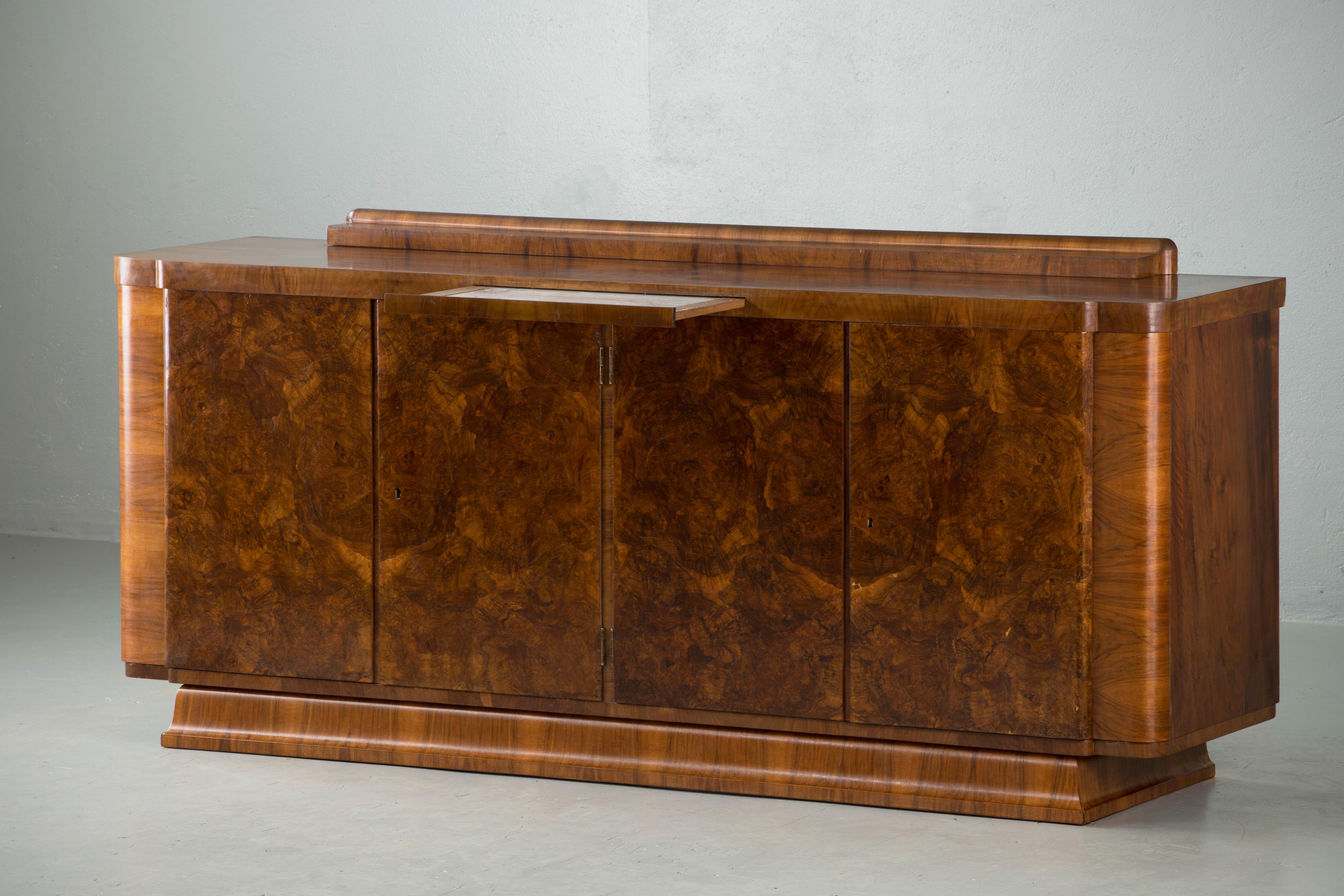 Large & Luxurious French Art Deco Buffet, 1930s 5