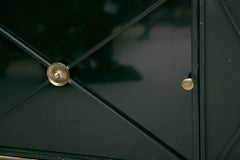 Classic French Baker’s Rack with Glass Shelving