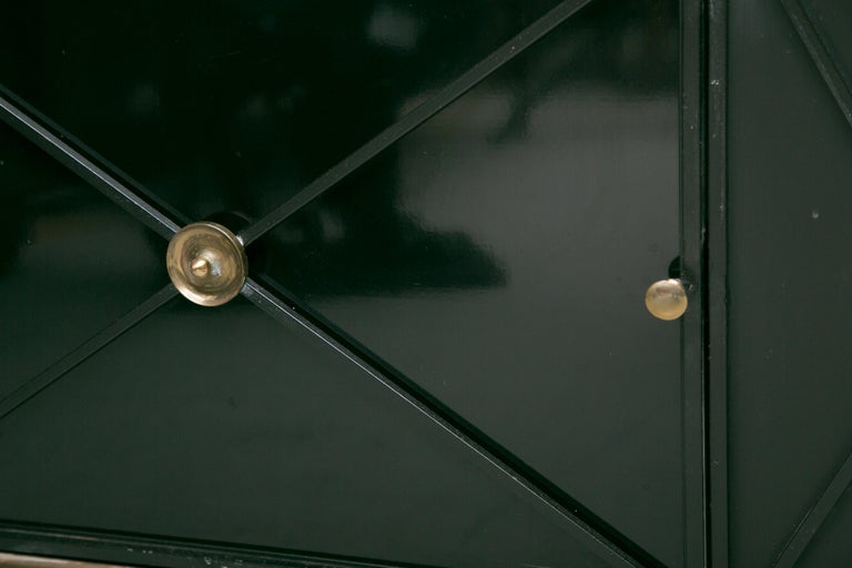 Classic French Baker S Rack With Glass Shelving At 1stdibs
