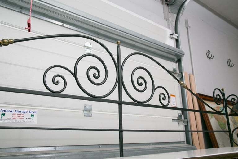 Classic French Baker’s Rack with Glass Shelving at 1stDibs