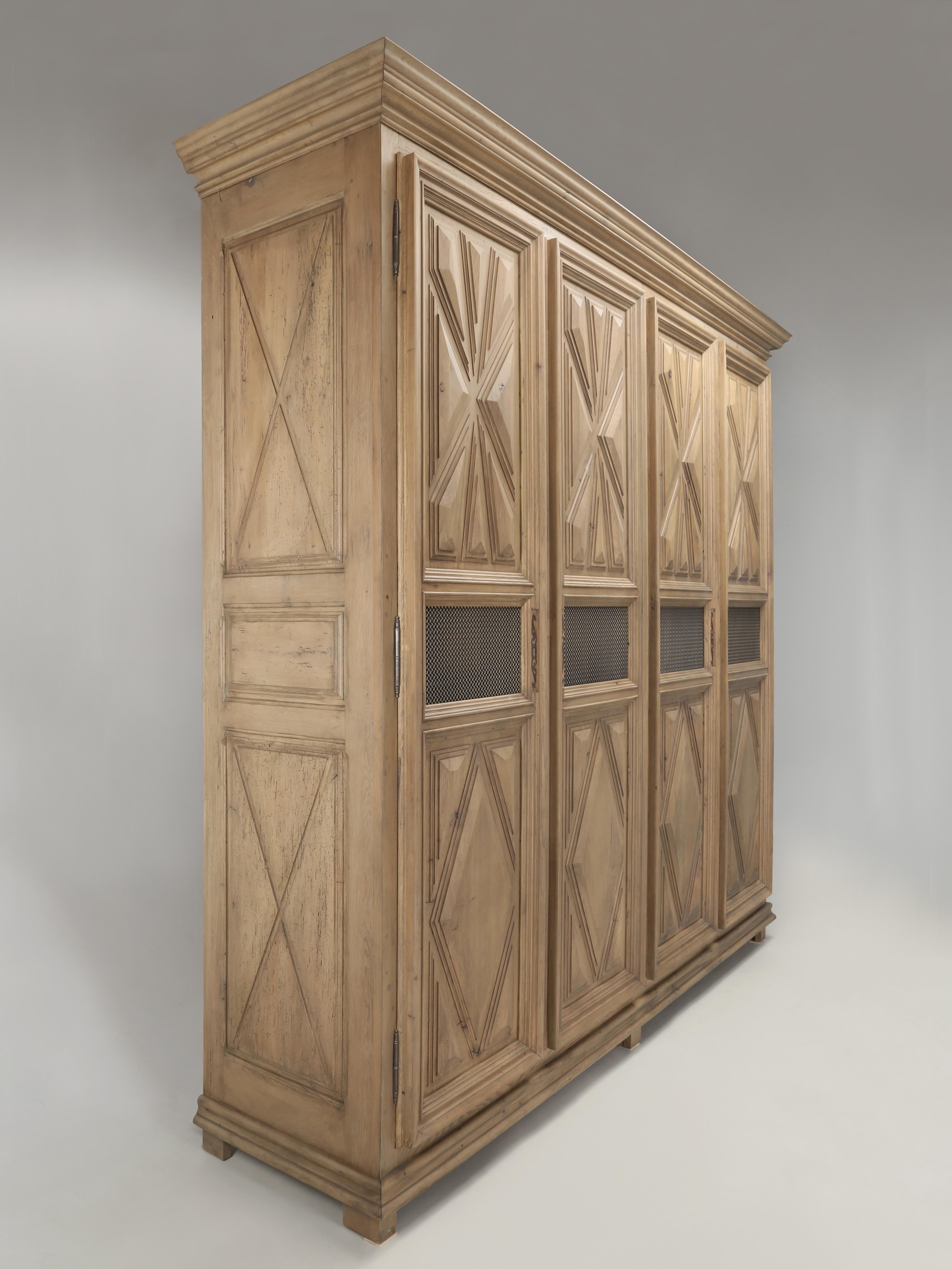 Classic French Louis XIII Style Custom Order Armoire Built to Your Specification For Sale 11