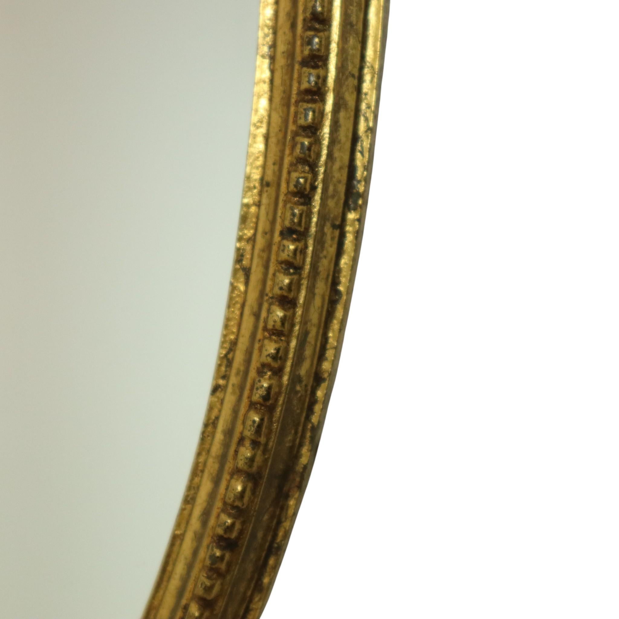 Classic French Rococo Baroque Style Mirror Gold Resin 70cm im Angebot 4