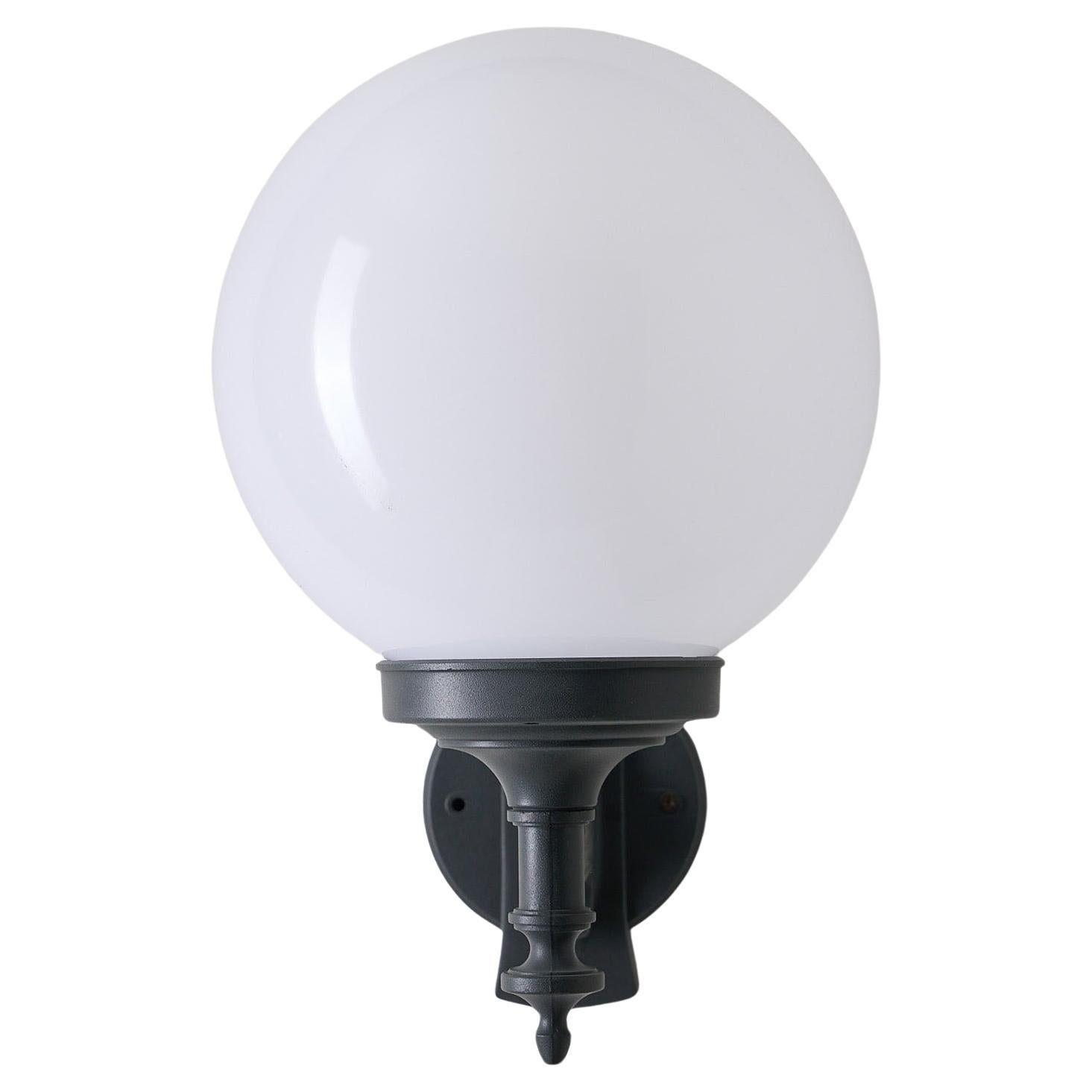 Classic Garden Globe Sconce, Cast metal
Translucent Shade by Lothus