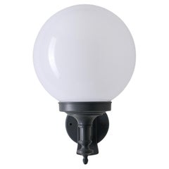 Classic Garden Globe Sconce, Cast metal
Translucent Shade by Lothus