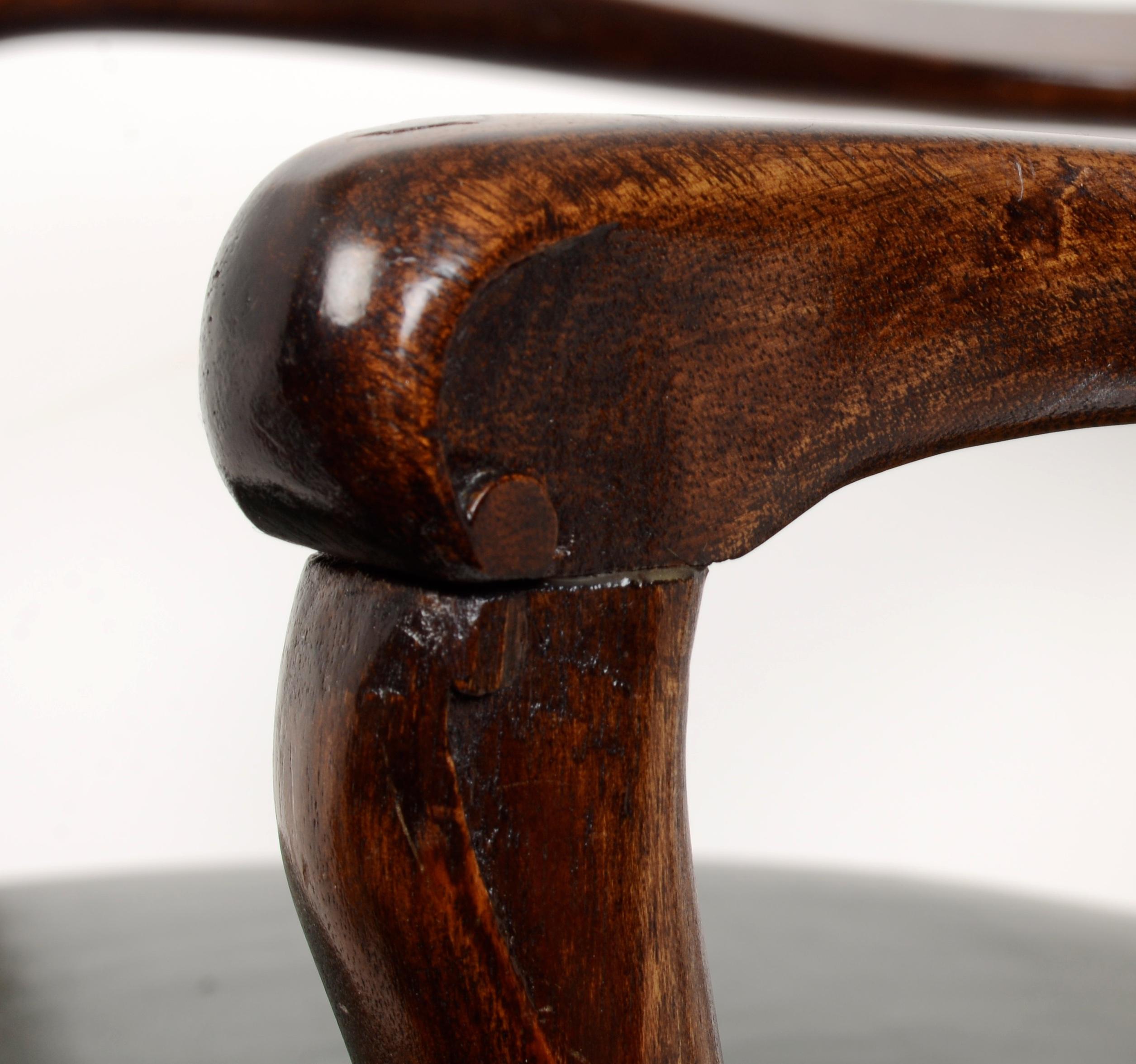 Offener Sessel im klassischen Geo-III-Stil, 19. Jahrhundert im Angebot 4