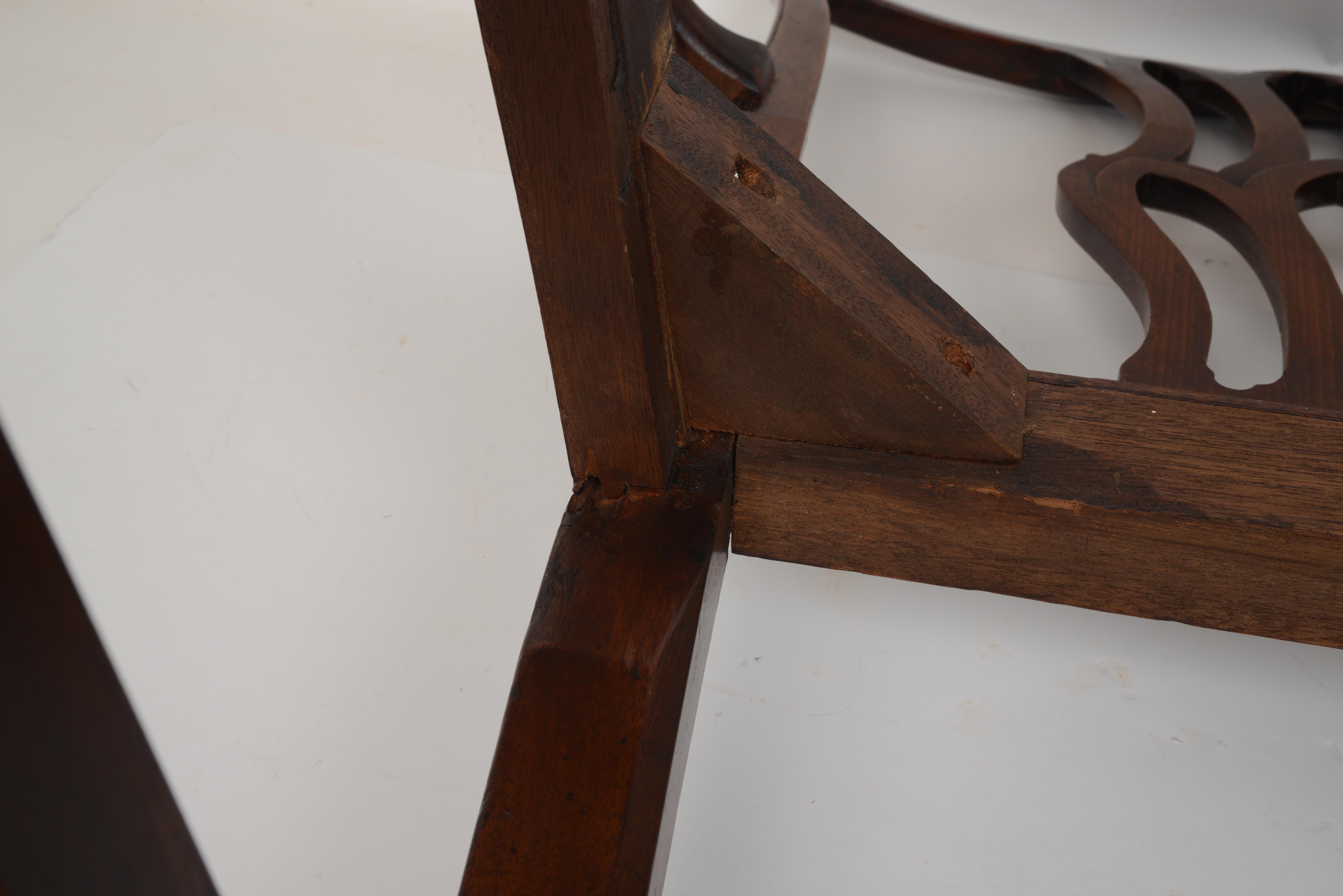 Offener Sessel im klassischen Geo-III-Stil, 19. Jahrhundert im Angebot 7