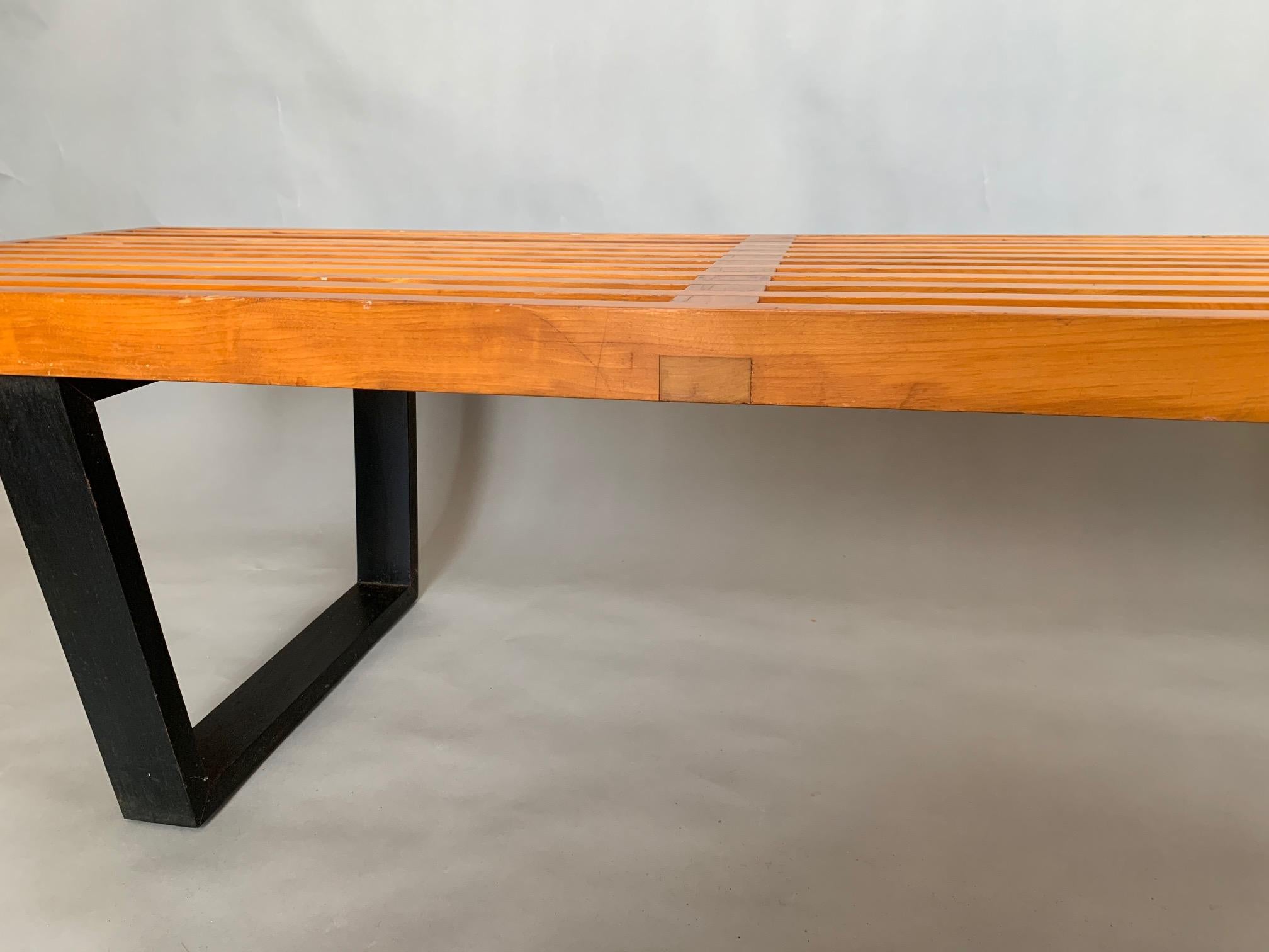 American Classic George Nelson For Herman Miller Original Bench, 1950s