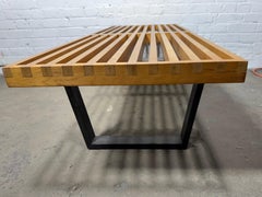 Banco clásico de tablillas George Nelson / Herman Miller Model No. 4690 -.Años 60