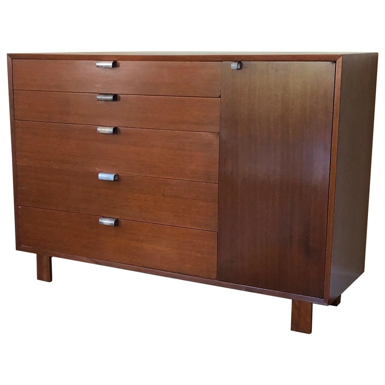 Classic George Nelson Herman Miller Walnut Chest