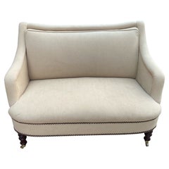 Klassisches George Smith Petite Fairhill gepolstertes Settee Loveseat