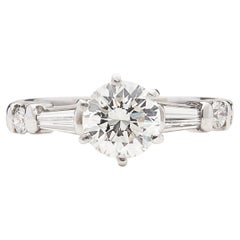 Classic GIA 1.02 Carat H/VS2 Diamond Engagement Ring