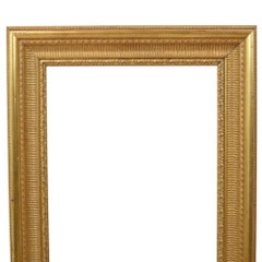 Classic Gold-Colored Wooden Baroque Rococo Style Frame 63x53cm