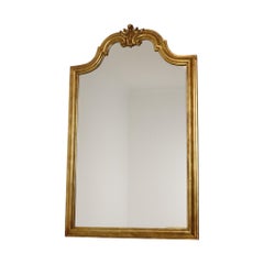 Espejo clásico Deknudt dorado, estilo barroco, 105 cm