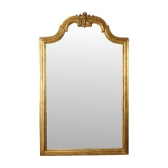 Espejo clásico Deknudt dorado, estilo barroco, 105 cm