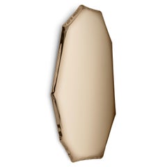 Classic Gold Tafla C3 Sculptural Wall Mirror by Zieta