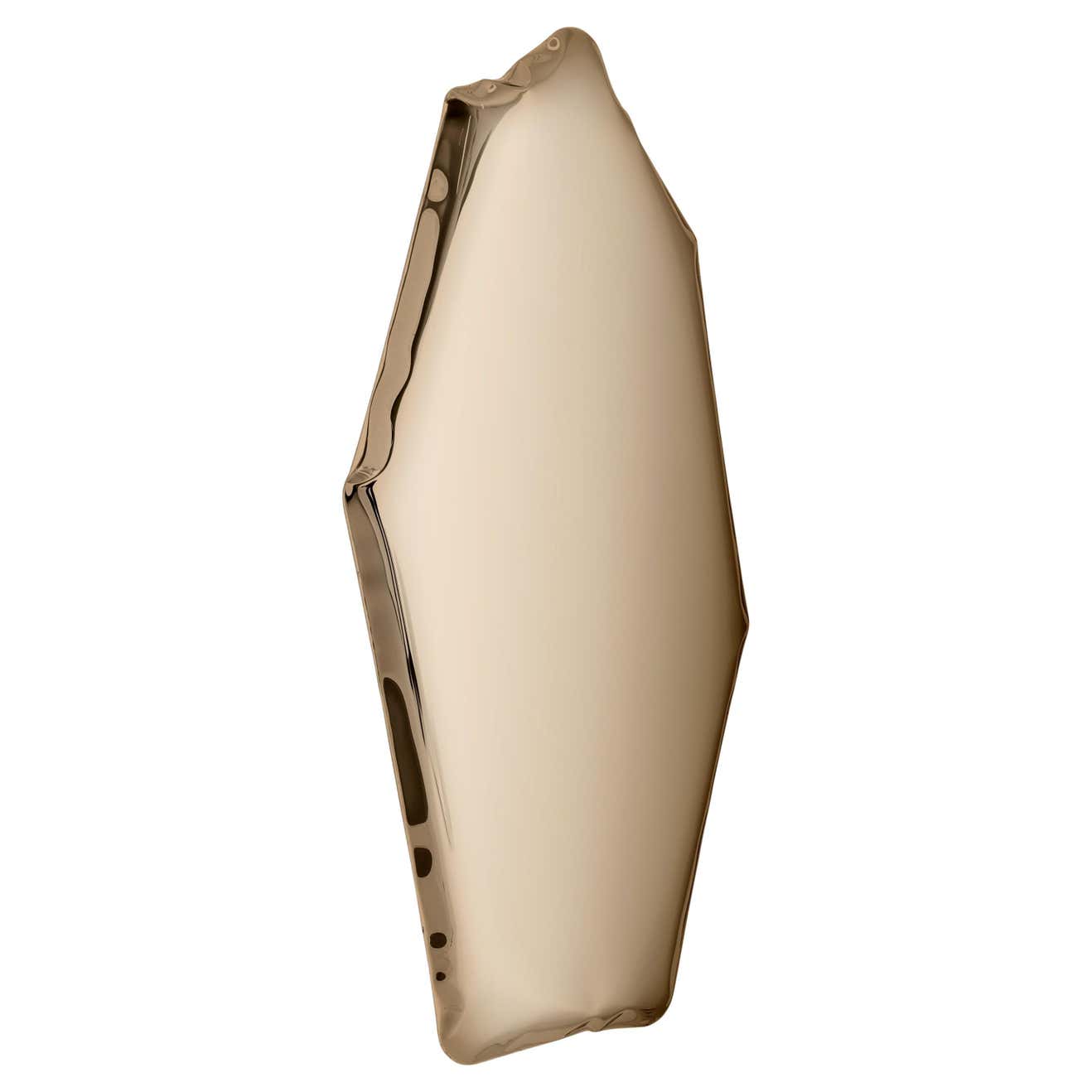Classic Gold Tafla C4 Sculptural Wall Mirror by Zieta For Sale at 1stDibs